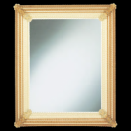 luxusn umleck zrcadlo z Murano skla 70x85cm 33 - www.glancshop.cz